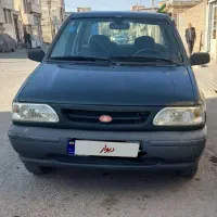 پراید مدل 84 رنگ یشمی