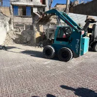 بابکت مینی لودر توماس خاکبرداری وتخریب خاور