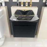 PVS زد آب همراه با جک و سنگ روشویی