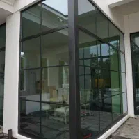 درب ضدسرقت پنجره دوجداره upvc،لمینت مشکی کدT057|مصالح و تجهیزات ساختمان|سرخرود, |دیوار
