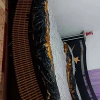 تختخواب همراه پاتختی|تخت و سرویس خواب|بوکان, |دیوار