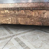 بخاری طرح شومینه|بخاری، هیتر، شومینه|یاسوج, |دیوار
