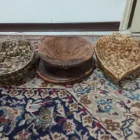 انواع سبد های حصیری و چوبی