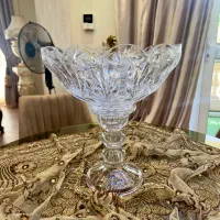 ظرف میوه خوری پایه بلند کریستال بوهمیا Bohemia