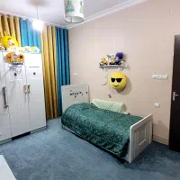 سرویس نوزاد نوجوان با ست روتختی و تشک نوجوان|تخت و سرویس خواب|دوگنبدان, |دیوار