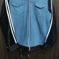 ست کت و شلوار جین مخمل سایز ۴۰ - ۴۲