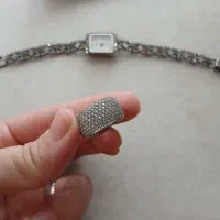 ساعت و انگشترهای نقره ی شیک|جواهرات|بابل, |دیوار