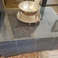 مبل راحتی ال همراه با میز جلو مبلی و یک پاف|مبلمان خانگی و میز عسلی|تهران, شهرک چیتگر|دیوار