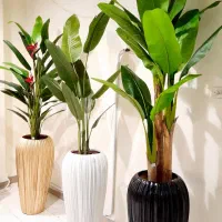 انواع گلدون و درختچه مصنوعی