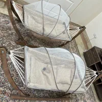گهواره چوبی در حدنو ۲ عدد