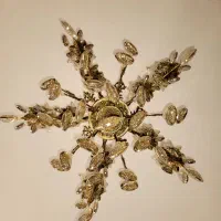 لوستر پنج شاخه دوبل