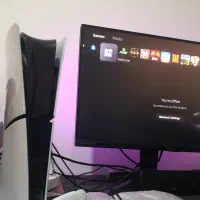 فروش ps5 slim دیجیتال سری ۲۰۱۶ دو دسته|کنسول، بازی ویدئویی و آنلاین|بهشهر, |دیوار