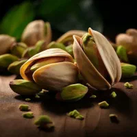 خرید پسته رسیده روی درخت ، خشک ، رو آبی