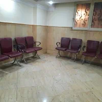 فروش۶جفت‌صندلی دوتایی  وتکی انتظار چرم واستیل