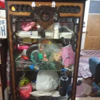 بوفه چوبی|بوفه، ویترین، کنسول|کرمان, |دیوار