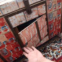 یخدان پپسی فلزی چوبی قدیمی|کلکسیون سکه، تمبر، اسکناس|خرم‌آباد, |دیوار