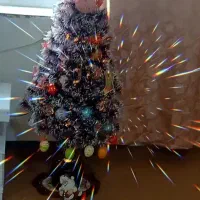 درخت کریسمس خارجی|گل مصنوعی|ایلام, |دیوار