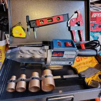 اتو لوله با لوازم و جعبه فلزی