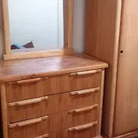 کمد و تخت، اینه و دراور|جاکفشی، کمد، دراور|مشهد, بهمن|دیوار