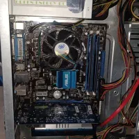 کامپیوتر خانگی ۴ هسته مانیتور ۱۷ کیبورد اسپیکر|رایانه رومیزی|تهران, حبیب الله|دیوار