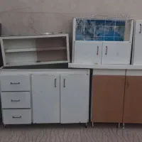 دست کامل کابینت فلزی سالم|مصالح و تجهیزات ساختمان|اسفرورین, |دیوار