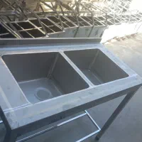 سینک صنعتی وان میز کار استیل کابینت ابچکان اجاق|کافی‌شاپ و رستوران|کرج, عظیمیه|دیوار