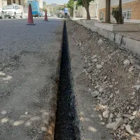 ترنچر برش آسفالت حفاری