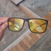عینک آفتابی شیشه زرد