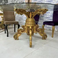 میزدست دوم رزین با شیشه/تالاروخانه عقد