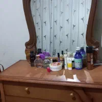 سرویس خواب دونفره کامل با میز آرایش و پاتختی|تخت و سرویس خواب|شیراز, پودنک|دیوار
