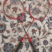 دو تا راکت بدمینتون