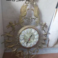 ساعت برنز ،لوستر،تخت خواب