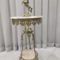 میز تلفن و آینه شمعدان برنز|میز تلفن|کرج, کمالشهر|دیوار