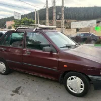 پراید زرشکی بی رنگ مدل ۱۳۸۹