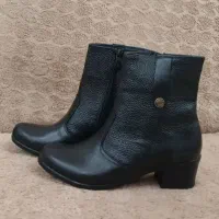 نیم بوت چرم نو