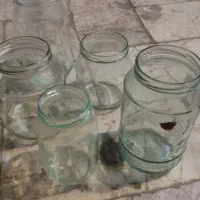 ۱۷۰عددشیشه در سایزهای مختلف بادرفلزی،شرح درتوضیحات