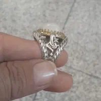 یک حلقه انگشترنقره
