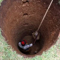 چاه کن دستشویی