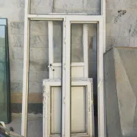 پنجره دو جدار ودرب سرویس