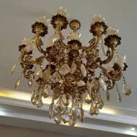 دو عدد لوستر 12شاخه در حد نو|لوستر و چراغ آویز|تهران, فدک|دیوار