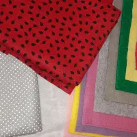 نمد رنگی کاردستی|صنایع دستی و سایر لوازم تزئینی|لنجان, |دیوار