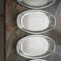 دیس استیل۴ عدد جنس عالی قدیمی نو، زیبا وکمیاب|ظروف سرو و پذیرایی|تهران, دانشگاه علم و صنعت|دیوار