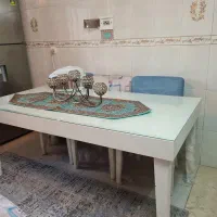 فروش میز غذاخوری از چوب راش بخاطر نبود جا
