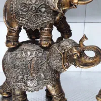 مجسمه کاروان فیل جنس پولیستر