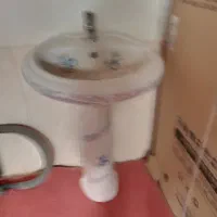 دستشویی با شیر روش|لوازم حمام|شاهرود, |دیوار