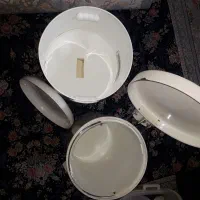 سطل برنج پیمانه دار وسطل زباله|ظروف نگهدارنده، پلاستیکی، یک‌بارمصرف|تهران, شهرک فردوس (حسینی)|دیوار