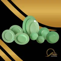 ظروف ملامین رنگی طرح گرد