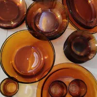 سرویس عسلی دورالکس ۵ میلیون|ظروف سرو و پذیرایی|سنندج, |دیوار