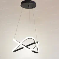 آویز لوستر مدرن ستاره مثلثی آشپزخانه و اتاق خواب|لوستر و چراغ آویز|تبریز, |دیوار