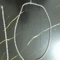 دستبند وگردنبند نقره